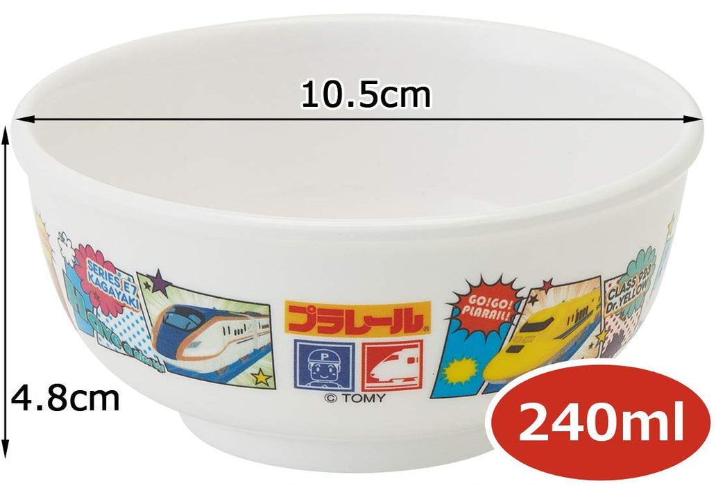 Skater 240Ml Melamine Rice Bowl Plarail 19 M320-A for Everyday Use- Japan Figure Store - #1 Bring To You The Best Japanese Goods