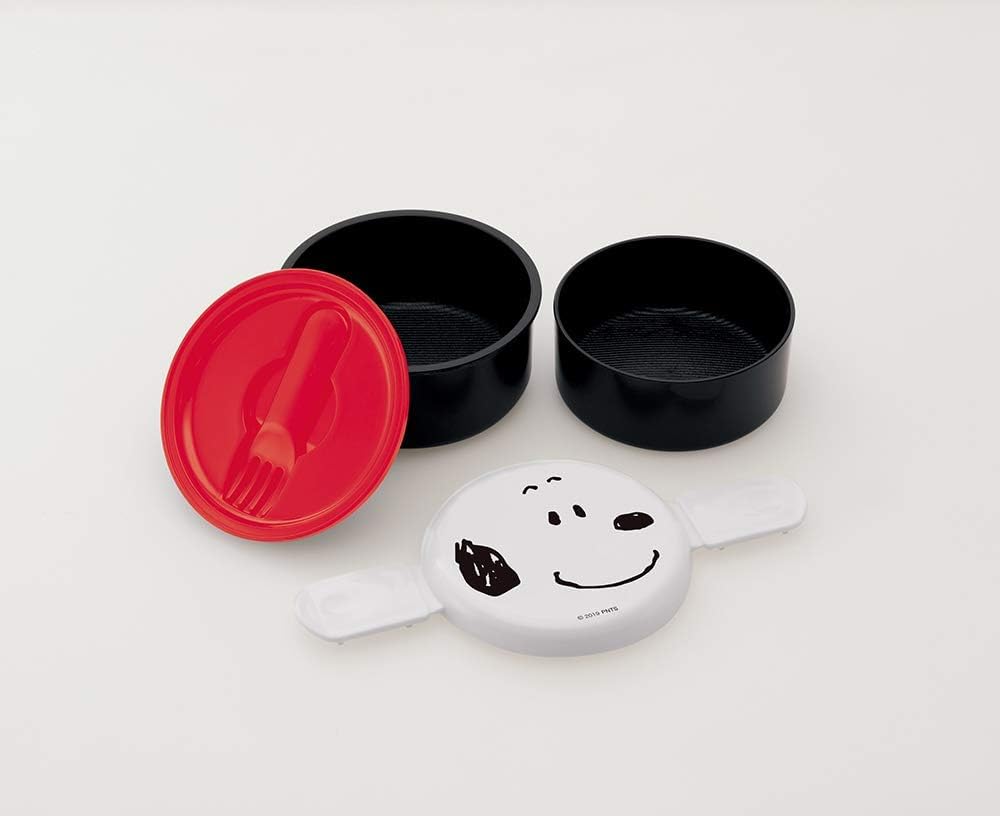 Skater 500ml Snoopy Peanuts Bento Lunch Box with Fork - Made in Japan- Japan Figure Store - #1 Bring To You The Best Japanese Goods