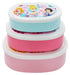Skater Disney Princess 3-Piece Storage Container Set Made in Japan Srs3S- Japan Figure Store - #1 Bring To You The Best Japanese Goods