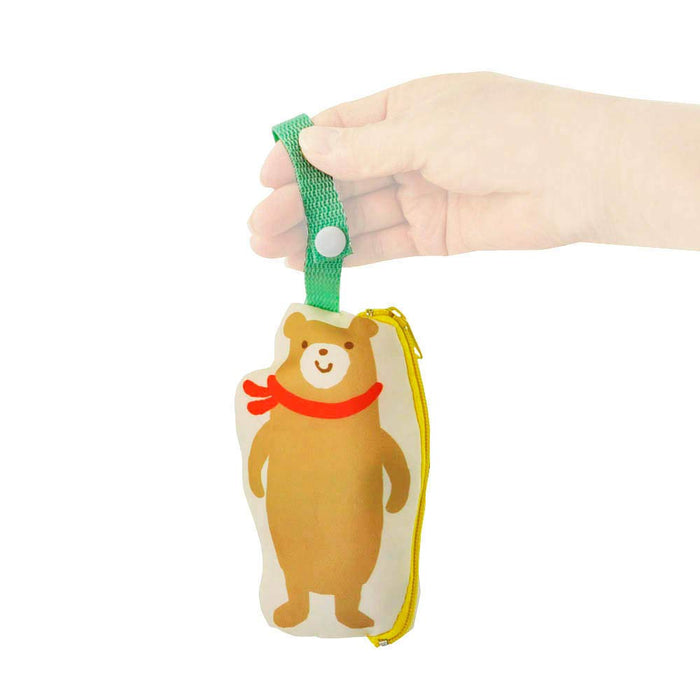 Skater Eco Shopping Bag with Pouch - Happy Family Design 420X320X180mm Kbs42P- Japan Figure Store - #1 Bring To You The Best Japanese Goods