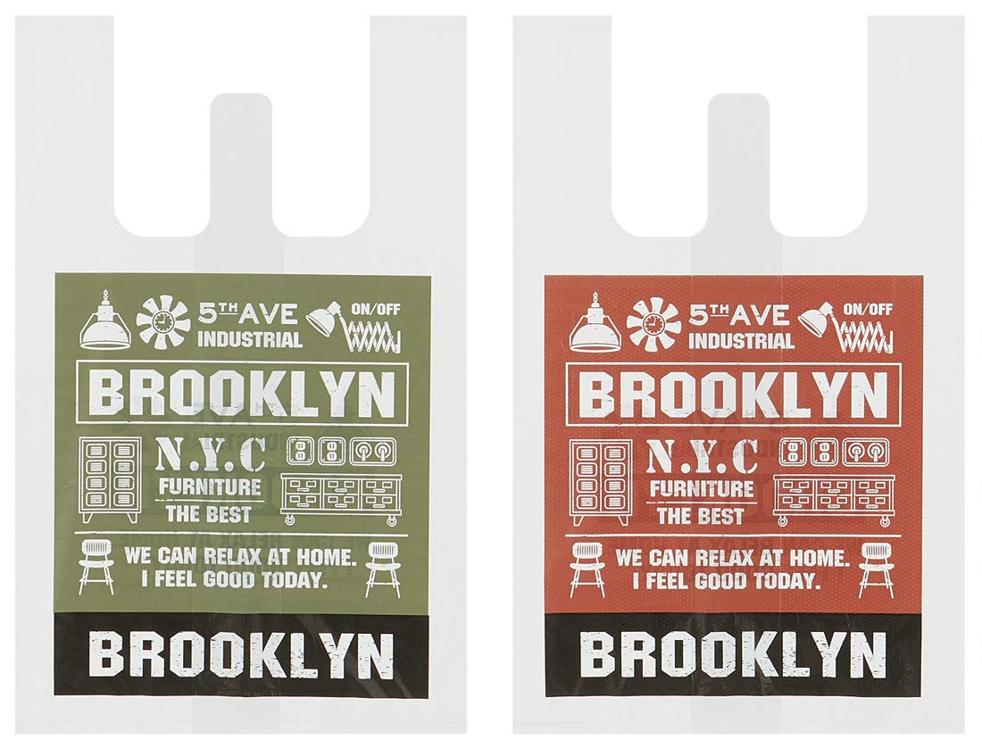 Skater Brooklyn S-Sized Shopping Bags with Handles for Lunch Boxes 10-Pack 40x25x20cm Rgbh1- Japan Figure Store - #1 Bring To You The Best Japanese Goods