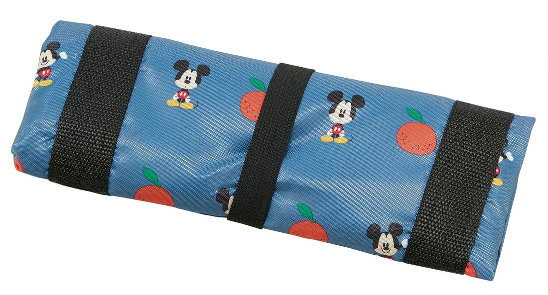 Skater Mickey Mouse Drawstring Shopping Basket Bag Eco-Friendly 33x25x27cm - KBR44- Japan Figure Store - #1 Bring To You The Best Japanese Goods