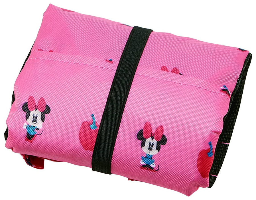 Skater Minnie Mouse Eco Shopping Basket Bag with Drawstring 33x25x27cm - KBR44- Japan Figure Store - #1 Bring To You The Best Japanese Goods