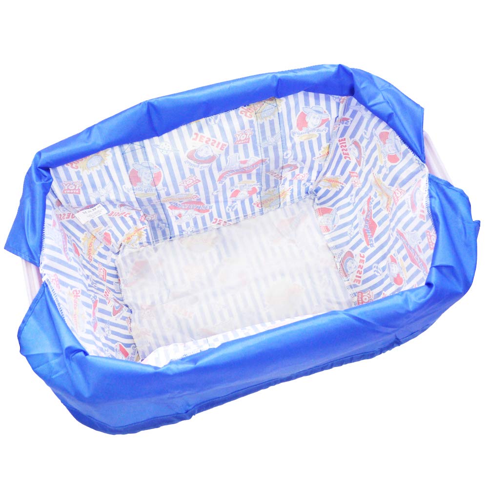 Skater Eco Shopping Basket Bag 33x25x27CM Drawstring Toy Story Design KBR44- Japan Figure Store - #1 Bring To You The Best Japanese Goods