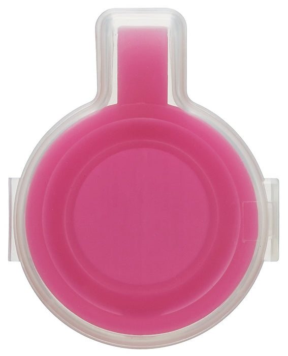 Skater Pink 120ml Silicone Foldable Cup KSL1 Skater Portable Drinking Vessel- Japan Figure Store - #1 Bring To You The Best Japanese Goods