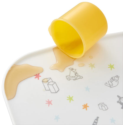 Skater Moomin Star Silicone Meal Mat 400X354X34 mm - Skater SBMT1-A- Japan Figure Store - #1 Bring To You The Best Japanese Goods