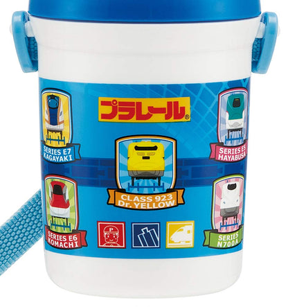 Skater Push Open Type Sst3H Silicone Straw Bottle Plarail 17- Japan Figure Store - #1 Bring To You The Best Japanese Goods