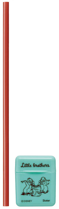 Skater Disney Chip & Dale 21cm Portable Silicone Straw with Case - CSST1- Japan Figure Store - #1 Bring To You The Best Japanese Goods