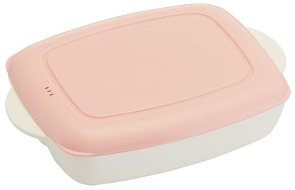 Skater Pink 640Ml Bento Lunch Box Compact Home Meal Plate - M Size- Japan Figure Store - #1 Bring To You The Best Japanese Goods
