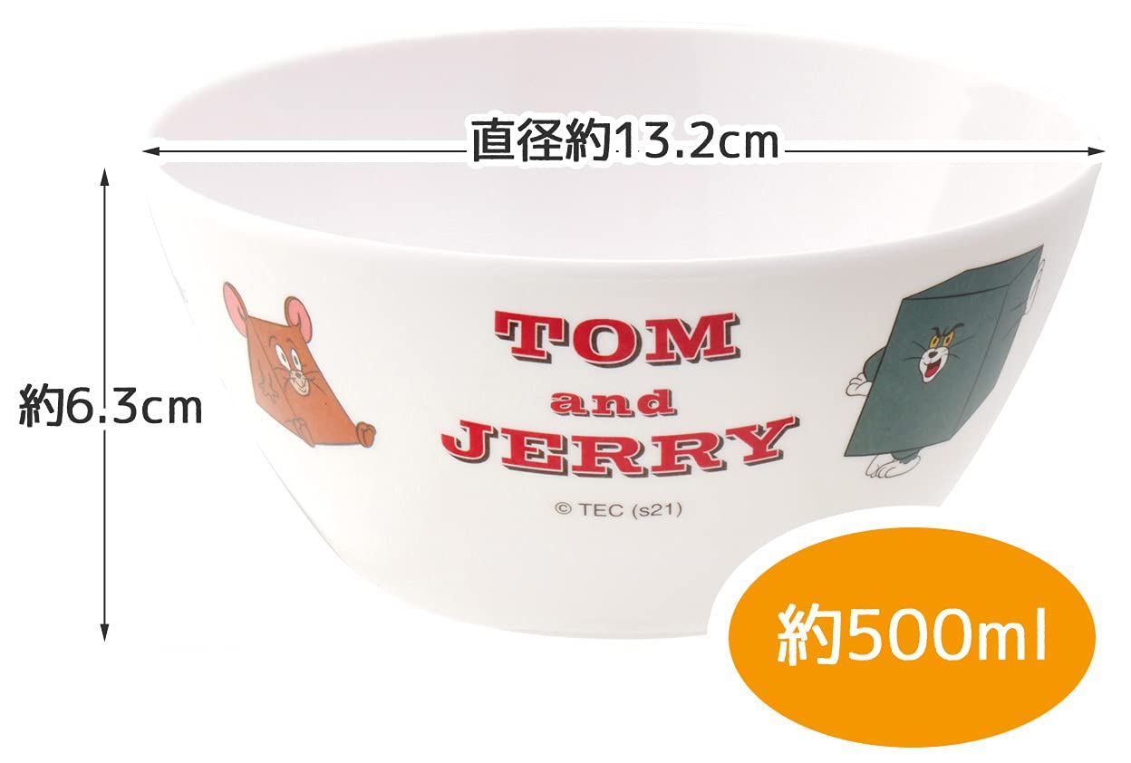 Skater Tom & Jerry 500ml Small Melamine Bowl - 4 Pack- Japan Figure Store - #1 Bring To You The Best Japanese Goods
