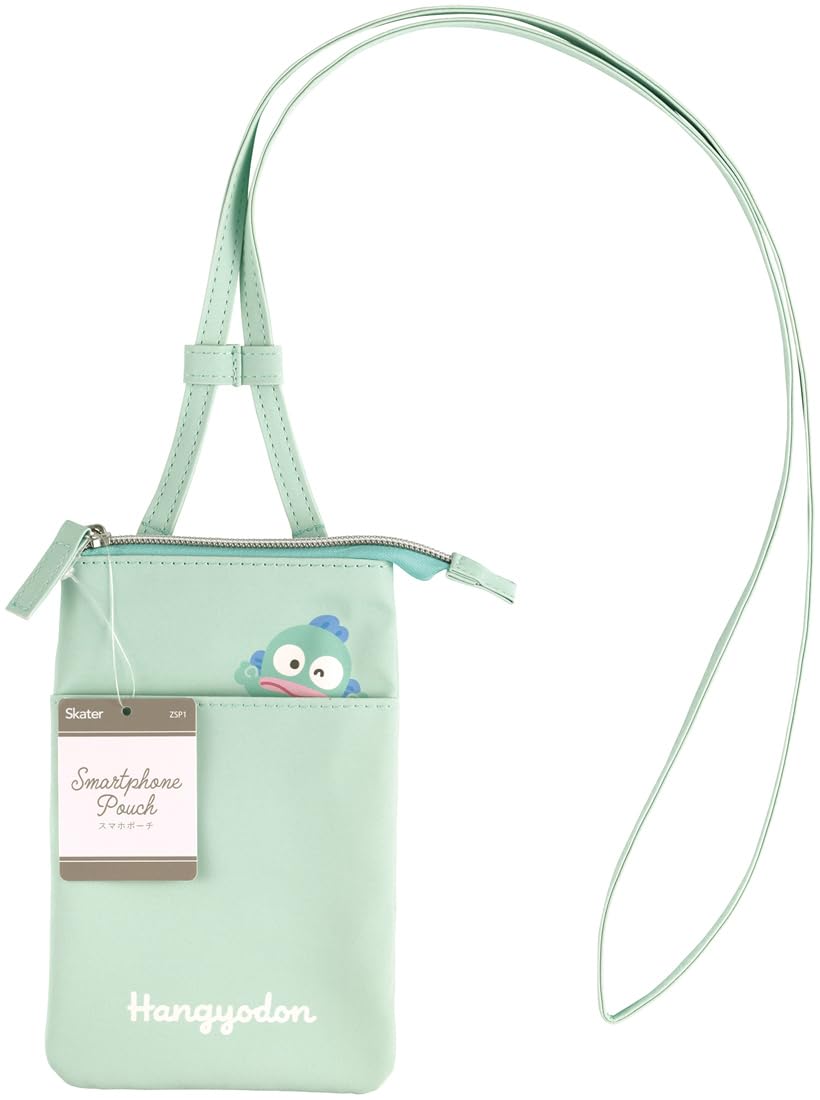 Skater Smartphone Pouch Zsp1-A - Crossbody and Neck Hanging Case Hangyodon Design