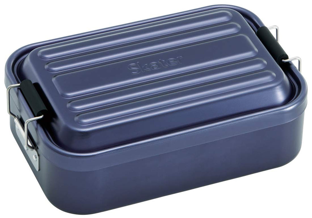 Skater Dark Blue Soft Aluminum Lunch Box 600ml Capacity- Japan Figure Store - #1 Bring To You The Best Japanese Goods