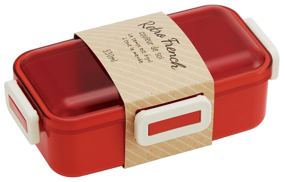 Skater Retro French Orange Red Dome-Shaped Lid Lunch Box 530ml - Made in Japan- Japan Figure Store - #1 Bring To You The Best Japanese Goods