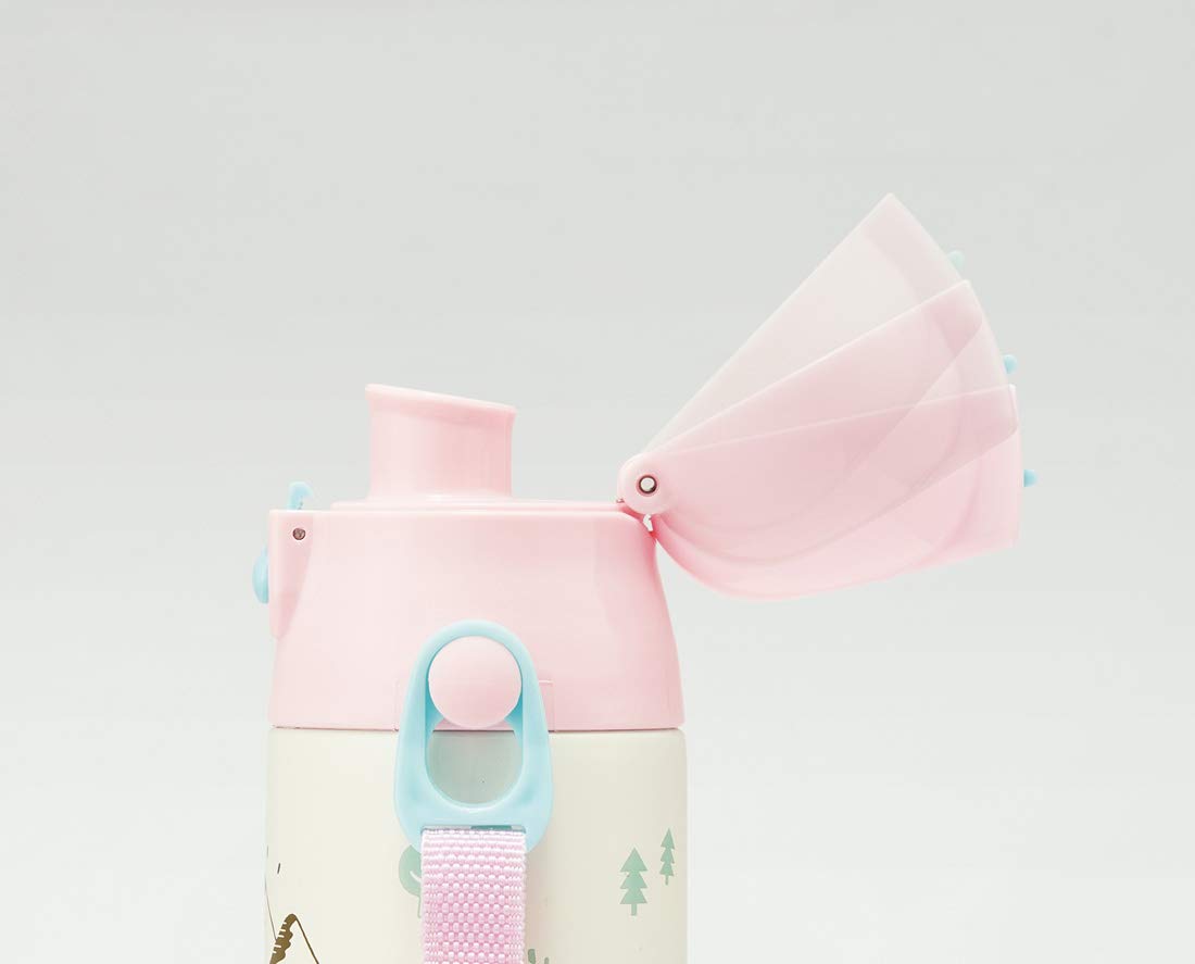 Skater Sumikko Gurashi Stainless Steel Sports Water Bottle Direct Drinking 580ml for Camping - Sdc6N- Japan Figure Store - #1 Bring To You The Best Japanese Goods
