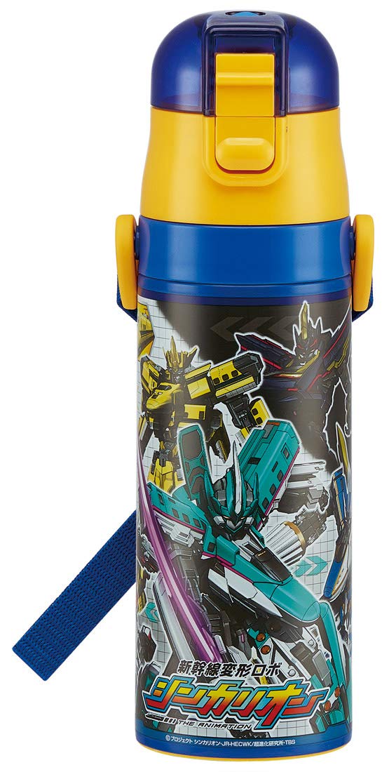 Skater Stainless Steel Children's Sports Water Bottle Shinkalion 19 470ml- Japan Figure Store - #1 Bring To You The Best Japanese Goods