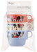 Skater Disney Mickey Mouse Stacking Cups for Kids Set of 3 Made in Japan - KS31-A- Japan Figure Store - #1 Bring To You The Best Japanese Goods