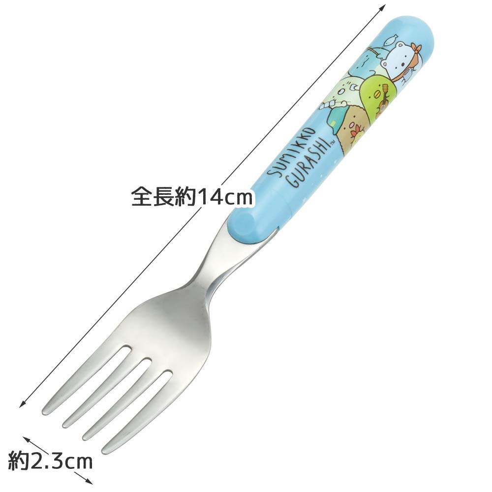 Skater Sumikko Gurashi Stainless Steel Children's Fork - Made in Japan for Camping- Japan Figure Store - #1 Bring To You The Best Japanese Goods
