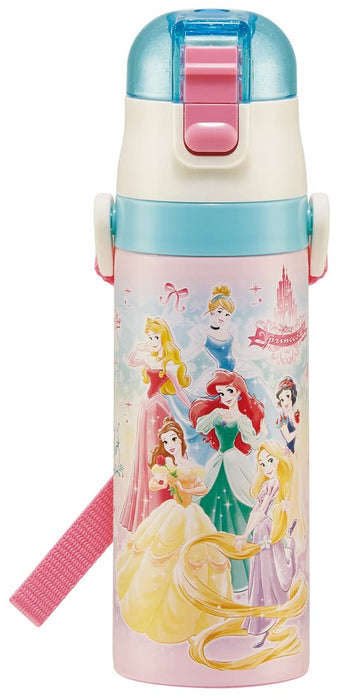 Skater Disney Princess 470ml Stainless Steel Water Bottle for Girls - Sdc4-A- Japan Figure Store - #1 Bring To You The Best Japanese Goods