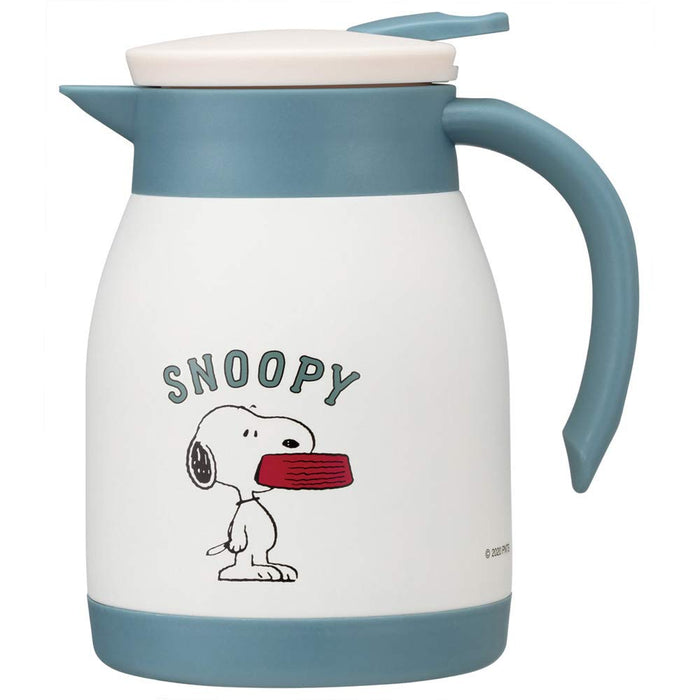 Skater Snoopy Peanuts 600ml Stainless Steel Double Vacuum Tabletop Pot- Japan Figure Store - #1 Bring To You The Best Japanese Goods