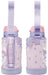 Skater My Melody & Kuromi Stainless Steel Kids Water Bottle 600Ml Wide Mouth Flower Design- Japan Figure Store - #1 Bring To You The Best Japanese Goods