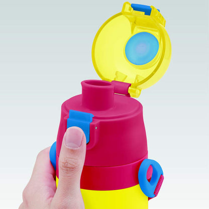 Skater Curious George 470ml Stainless Steel Kids Water Bottle for Boys Direct Drinking SDC4-A- Japan Figure Store - #1 Bring To You The Best Japanese Goods