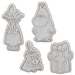 Skater Moomin Bread and Cookie Cutter Stamp Set 4 Pieces CSM1-A- Japan Figure Store - #1 Bring To You The Best Japanese Goods