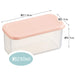 Skater Pink 230ml Portioned Microwave Safe Storage Containers Rectangular Pack of 2- Japan Figure Store - #1 Bring To You The Best Japanese Goods