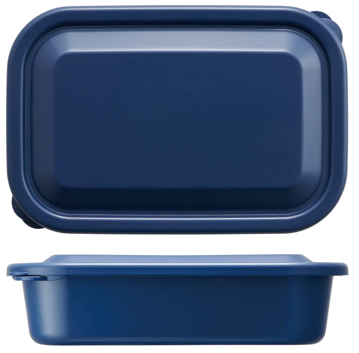 Skater Medium Navy Storage Container 830ml with Soft Lid for Food and Lunch Made in Japan- Japan Figure Store - #1 Bring To You The Best Japanese Goods
