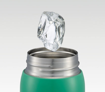 Skater Mickey Mouse 350Ml Stainless Steel Straw Mug Bottle Cold-Keeping Green