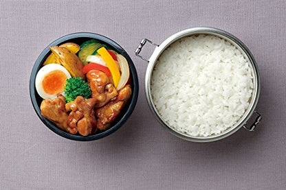 Skater Ariel Elegant 600ml Stainless Steel Rice Bowl Thermal Lunch Box - Stlb1- Japan Figure Store - #1 Bring To You The Best Japanese Goods