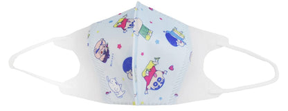 Skater Kids 3D Mask - 10 Pack Three-Ply Nonwoven Crayon Shin-Chan Design- Japan Figure Store - #1 Bring To You The Best Japanese Goods