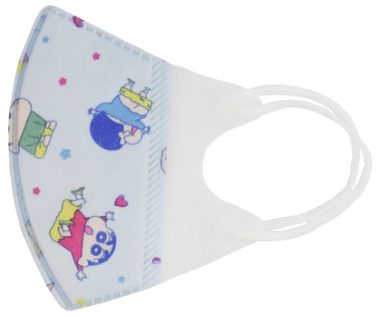 Skater Kids 3D Mask - 10 Pack Three-Ply Nonwoven Crayon Shin-Chan Design- Japan Figure Store - #1 Bring To You The Best Japanese Goods