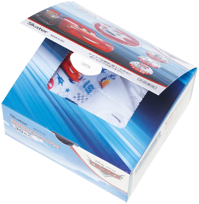 Skater Disney Cars 3D Masks for Children Medium Nonwoven Three-Ply Pack of 30- Japan Figure Store - #1 Bring To You The Best Japanese Goods