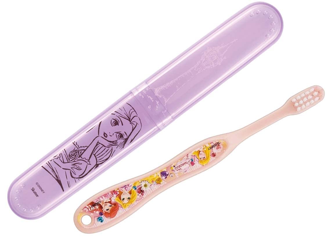 Skater Disney Rapunzel Themed Toothbrush Case - TBC2-A Design- Japan Figure Store - #1 Bring To You The Best Japanese Goods