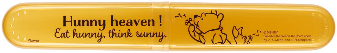 Skater Disney Winnie The Pooh Toothbrush Case TBC2-A - Kids Hygiene Accessory- Japan Figure Store - #1 Bring To You The Best Japanese Goods