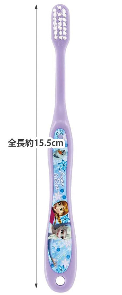 Skater Disney Frozen Toothbrush Normal Bristle Hardness 15.5cm for 6-12 Year Olds- Japan Figure Store - #1 Bring To You The Best Japanese Goods