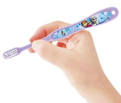 Skater Disney Frozen Toothbrush Normal Bristle Hardness 15.5cm for 6-12 Year Olds- Japan Figure Store - #1 Bring To You The Best Japanese Goods