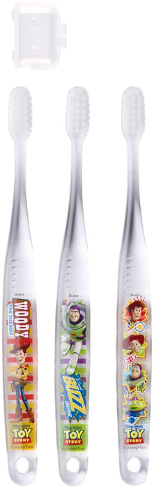 Skater Disney Toy Story Toothbrush Set - Soft Clear 15.5cm for Kids 6-12 Years Old- Japan Figure Store - #1 Bring To You The Best Japanese Goods