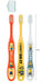 Skater Minions Toothbrush Set for Age 3-5 Preschoolers Normal Bristles 3 Pack- Japan Figure Store - #1 Bring To You The Best Japanese Goods