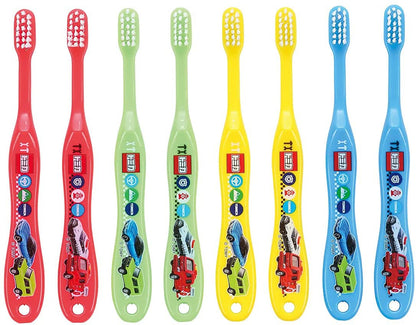 Skater 8-Pack Soft Toothbrush for 3-5yr Preschoolers 14cm Tomica TB5Se-A Model- Japan Figure Store - #1 Bring To You The Best Japanese Goods