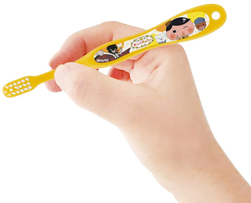Skater Soft Toothbrush for Preschoolers Ages 3-5 Butt Detective Theme 14cm TB5S- Japan Figure Store - #1 Bring To You The Best Japanese Goods