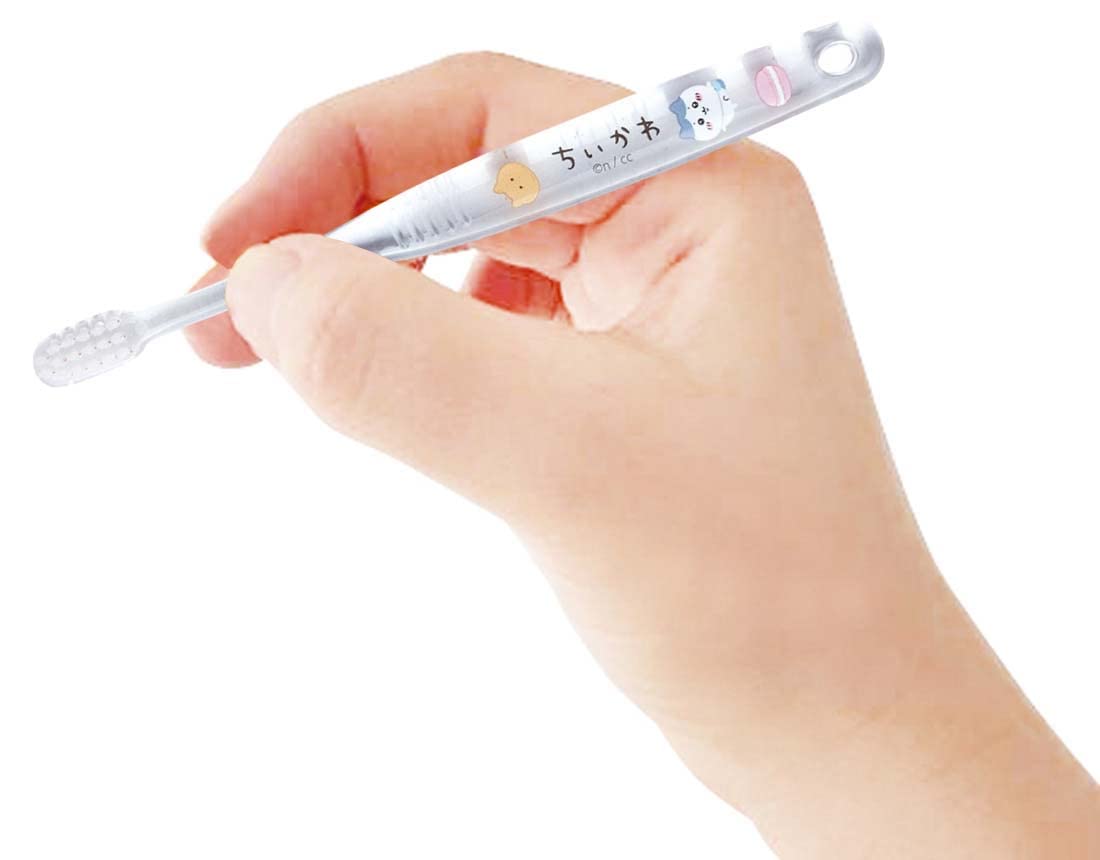 Skater Soft Clear Toothbrush Set for Preschoolers Ages 3-5 Chiikawa Tbcr5T-A 3-Pack- Japan Figure Store - #1 Bring To You The Best Japanese Goods