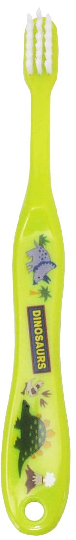 Skater Soft Dinosaur Toothbrush for Preschoolers Ages 3-5 14cm Model Tb5S-A- Japan Figure Store - #1 Bring To You The Best Japanese Goods