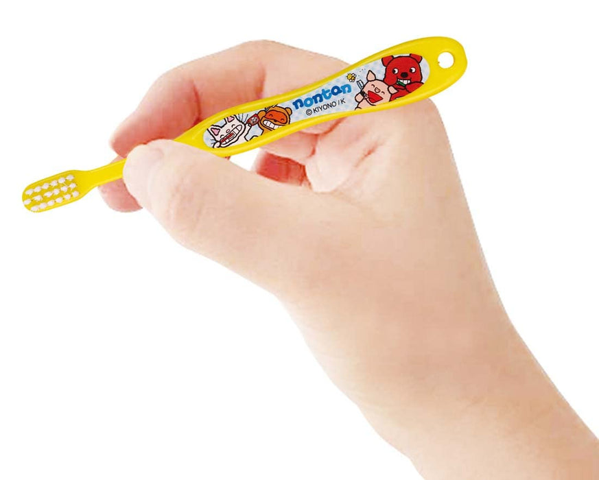 Skater Soft Toothbrush for Preschoolers Age 3-5 14cm Pack of 3 Nontan - Tb5St-A- Japan Figure Store - #1 Bring To You The Best Japanese Goods