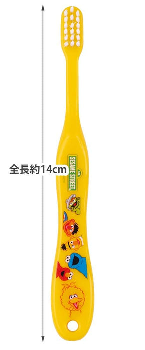 Skater Soft Sesame Street Toothbrush for Preschoolers Ages 3-5 14cm- Japan Figure Store - #1 Bring To You The Best Japanese Goods