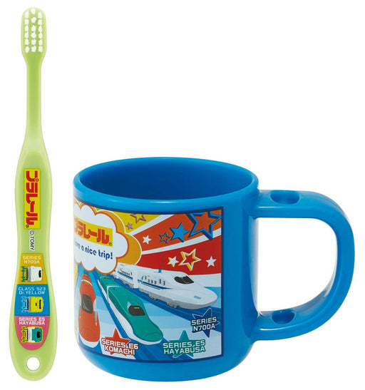 Skater Kids Toothbrush Set with Stand & Cup 180ml 14.5cm - For 3-5 Year Olds- Japan Figure Store - #1 Bring To You The Best Japanese Goods
