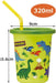 Skater Dinosaur 320ml Tumbler with Straw 3-Pc Set Made in Japan - Sih3St- Japan Figure Store - #1 Bring To You The Best Japanese Goods