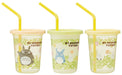 Skater Totoro Plants 230ml Tumbler with Straw 3-Piece Set Made in Japan- Japan Figure Store - #1 Bring To You The Best Japanese Goods