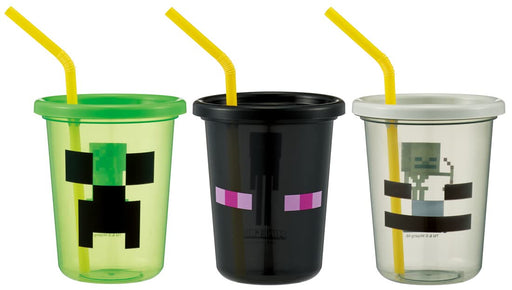 Skater Minecraft 320ml Tumbler with Straw - Sih3St-A Made in Japan- Japan Figure Store - #1 Bring To You The Best Japanese Goods