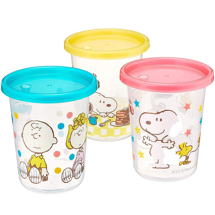 Skater Snoopy Mix 320ml Tumbler with Straw Made in Japan Sih3St-A- Japan Figure Store - #1 Bring To You The Best Japanese Goods